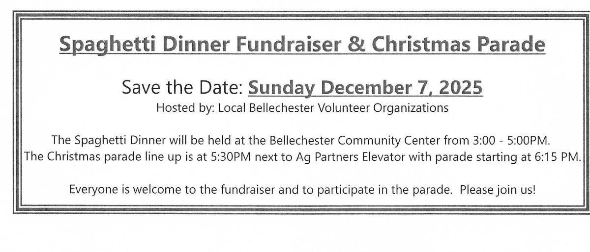 Spaghetti Dinner & Fundraiser & Christmas Parade